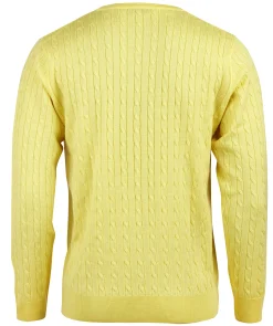 Merino Cable Crewneck