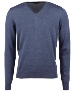 Merino V-Neck Knit Patch