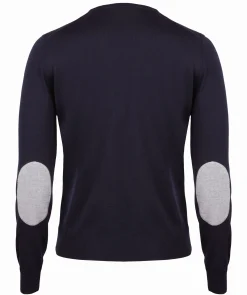 Merino V-Neck Knit Patch