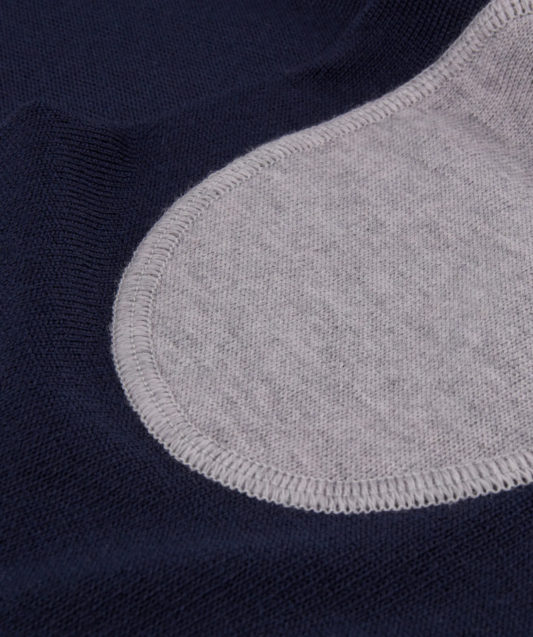 Merino V-Neck Knit Patch