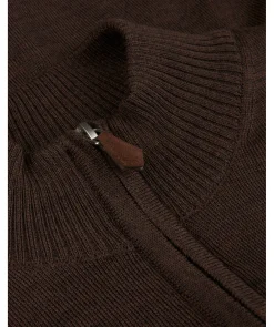 Merino Wool Half Zip