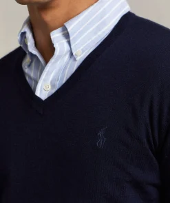 Merino Wool V-Neck