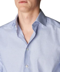 Micro Check Twill Slim