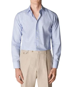 Micro Check Twill Slim