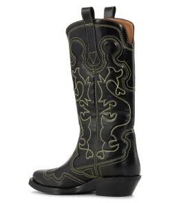 Mid Shaft Western Boot
