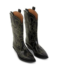 Mid Shaft Western Boot