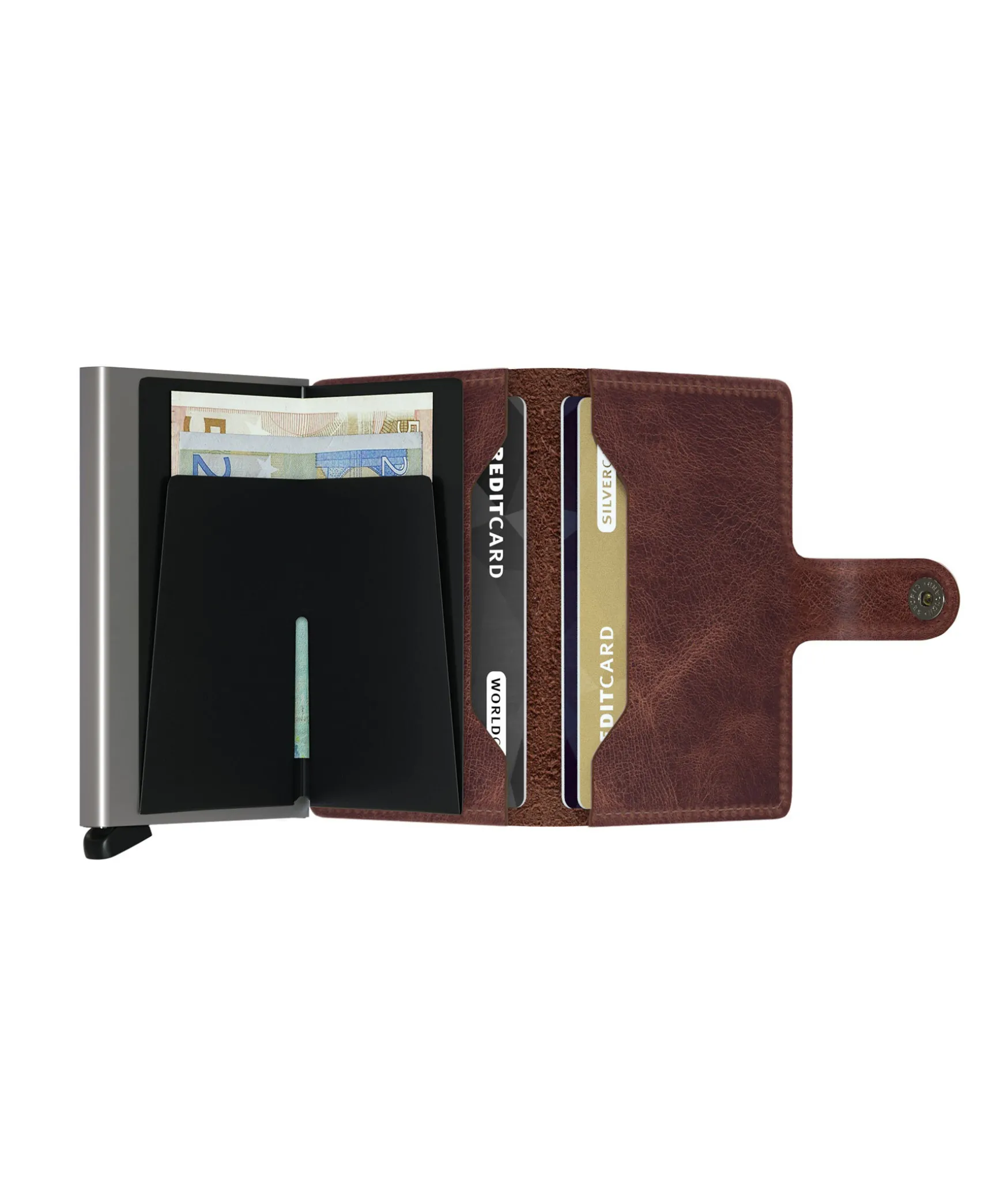 Miniwallet Vintage Brown