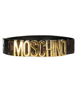 Moschino Logo Belt