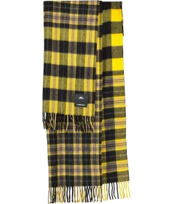 Multi Check Wool Scarf