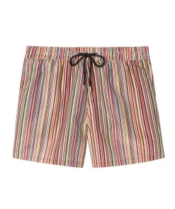 Multistripe Swim Shorts