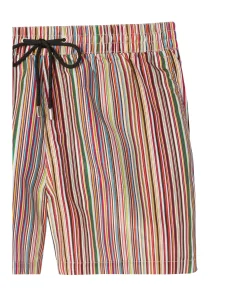 Multistripe Swim Shorts