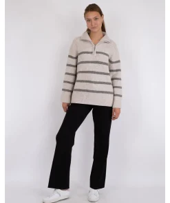 Nevena Half Zip Knit