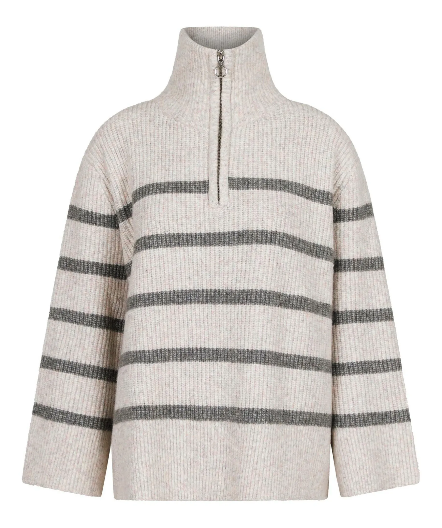 Nevena Half Zip Knit