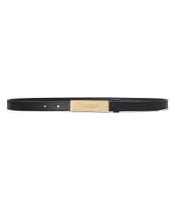 New Plaque Skinny Belt