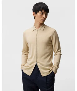 Nyle Merino Zip Cardigan