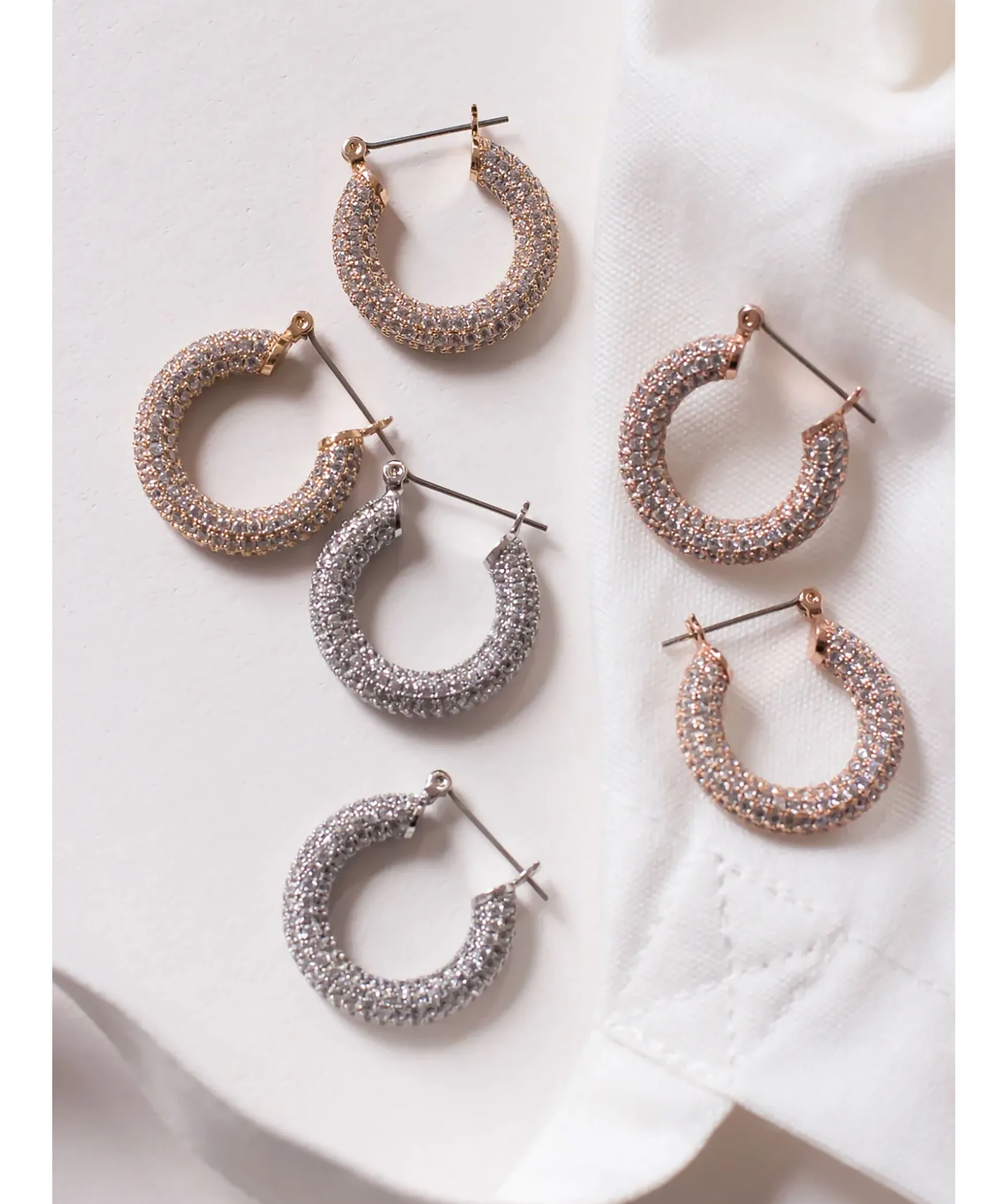 Pave Baby Amalfi Earring