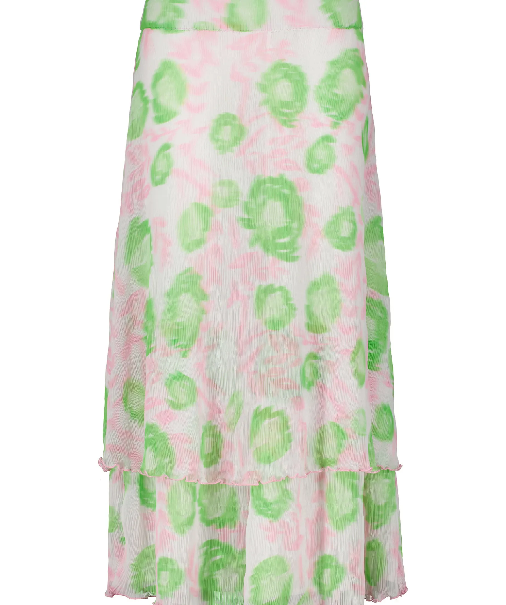 Pleated Georgette Skirt