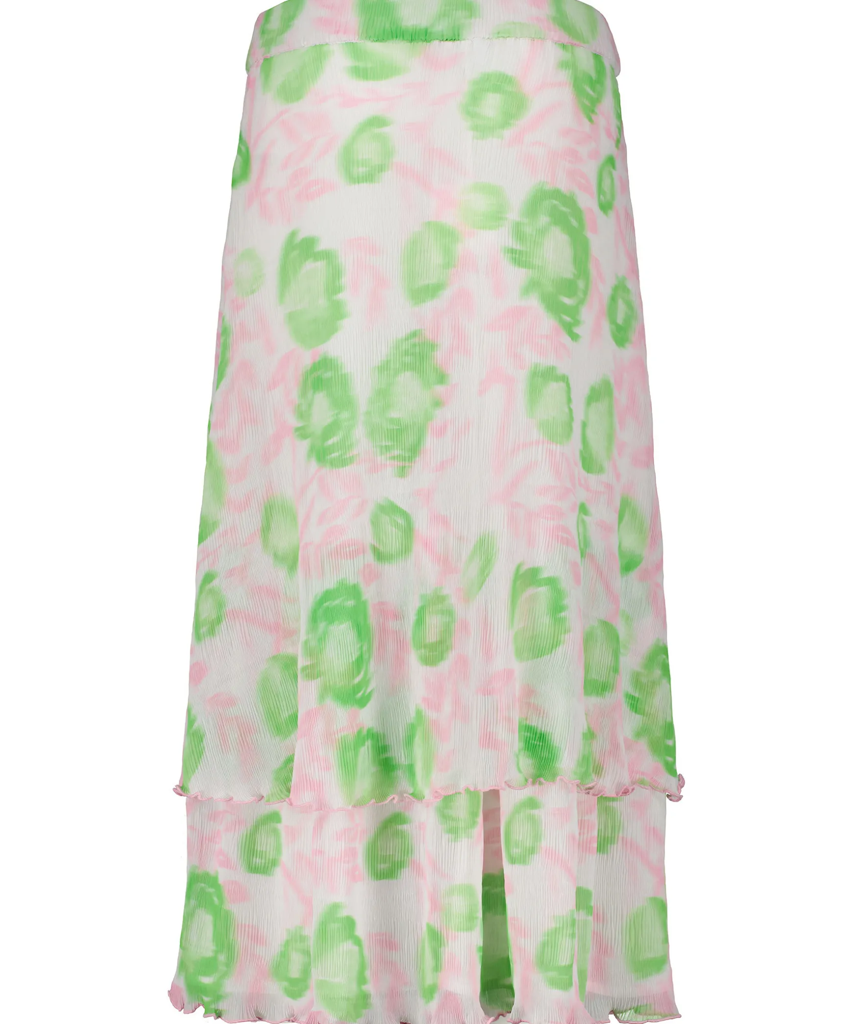 Pleated Georgette Skirt