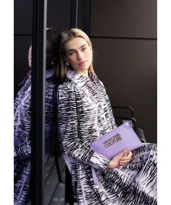 Prined Poplin Midi Dress