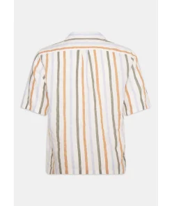 Reg Fit Ss Multi Stripe