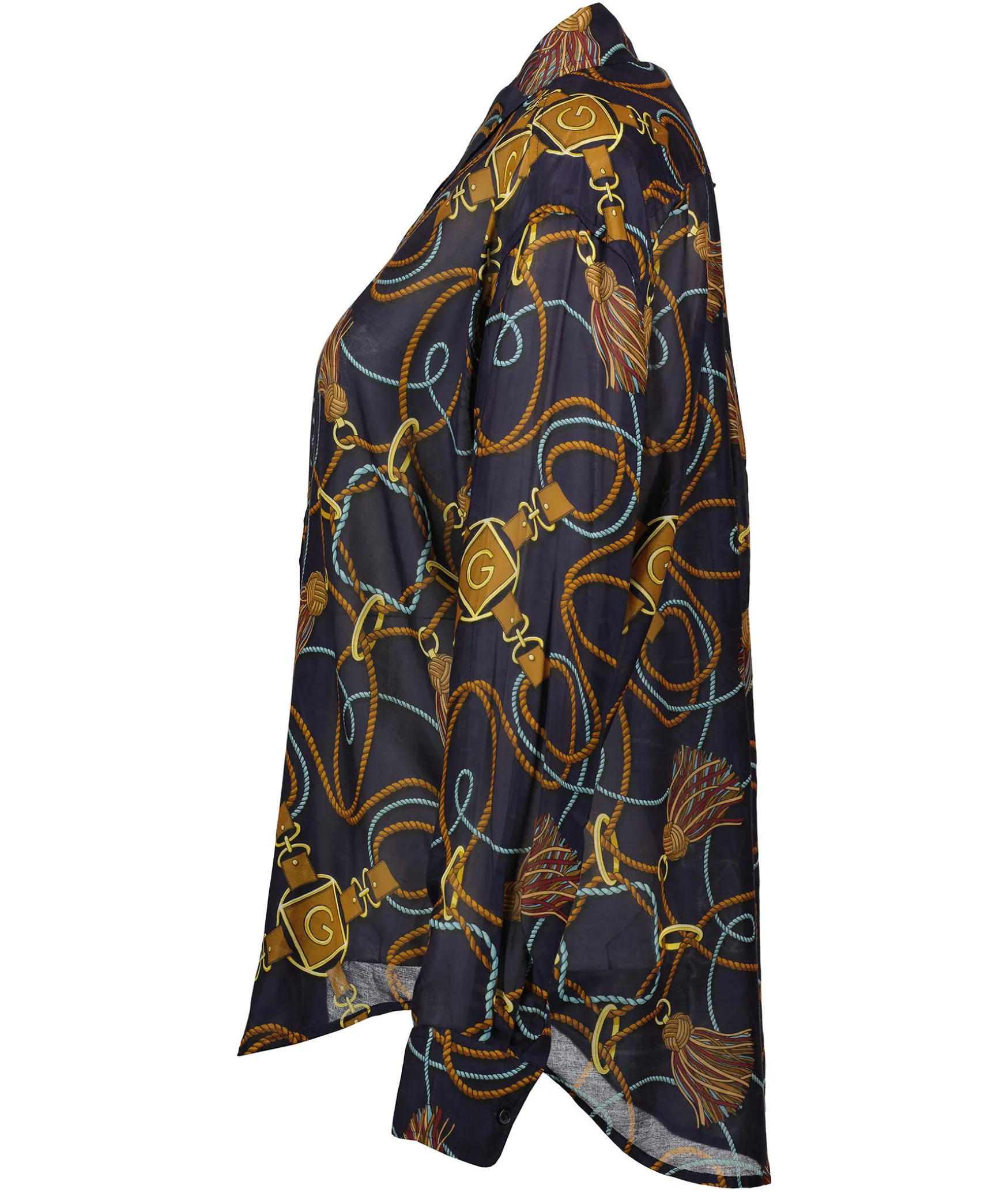 Relaxed Cotton Silk Shirt