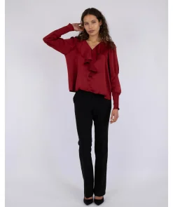 Sandie Sateen Blouse