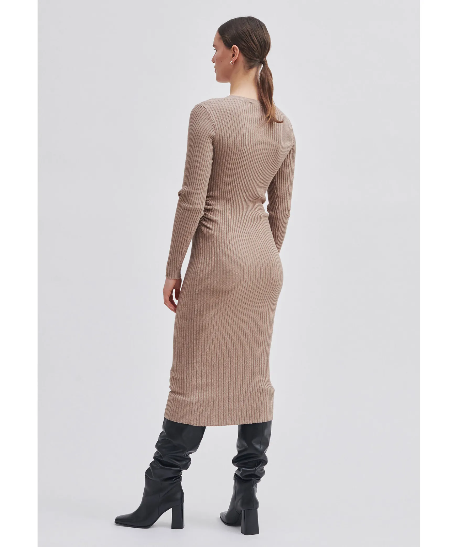 Sanka Rib Knit Dress