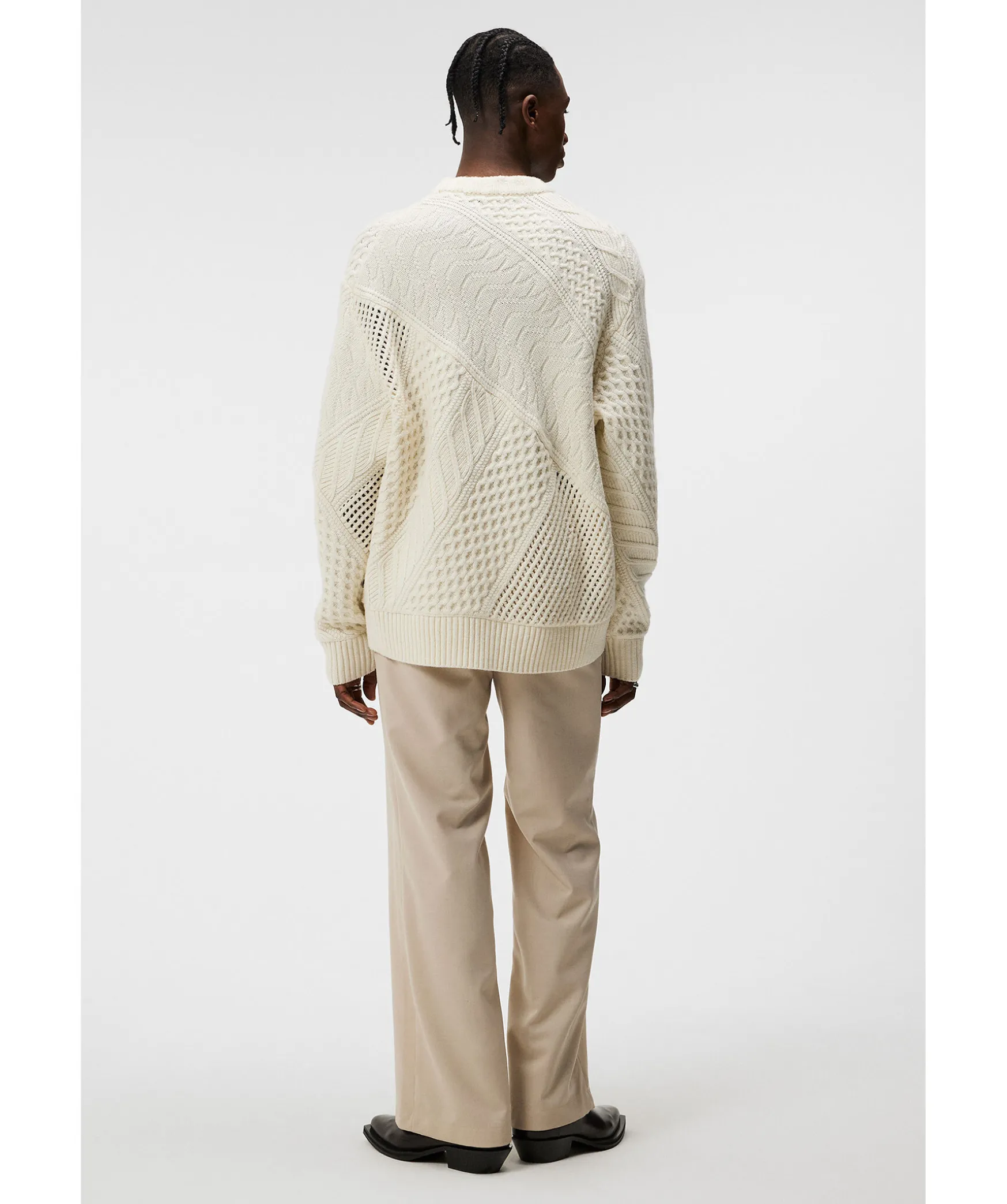 Savio Cable Mock Neck