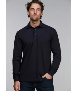 Shirt Collar Polo Ls
