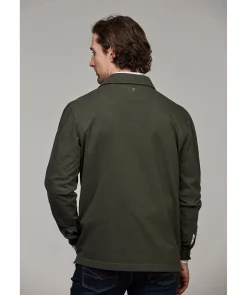 Shirt Collar Polo Ls