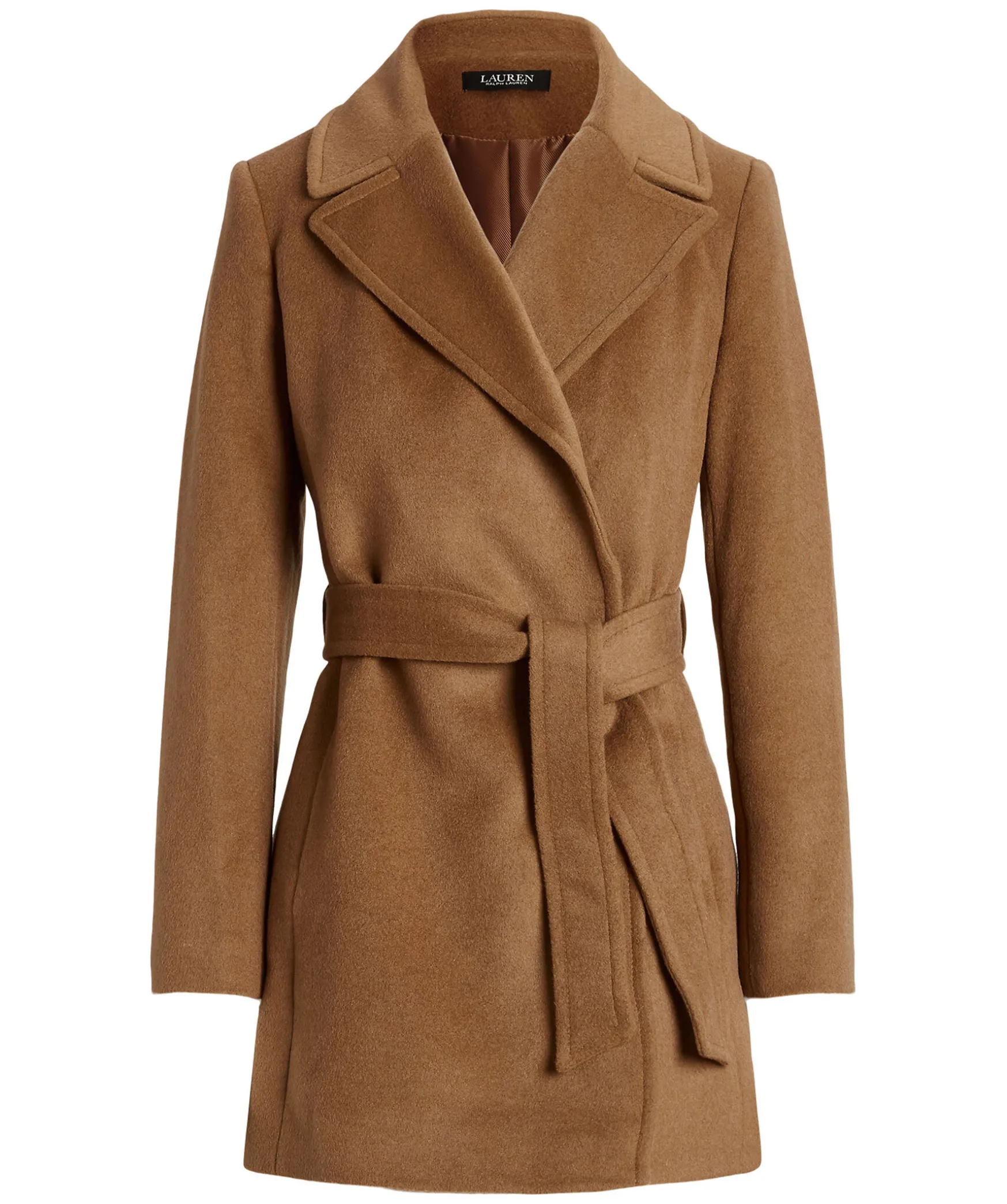 Shot Wrap Wool Coat