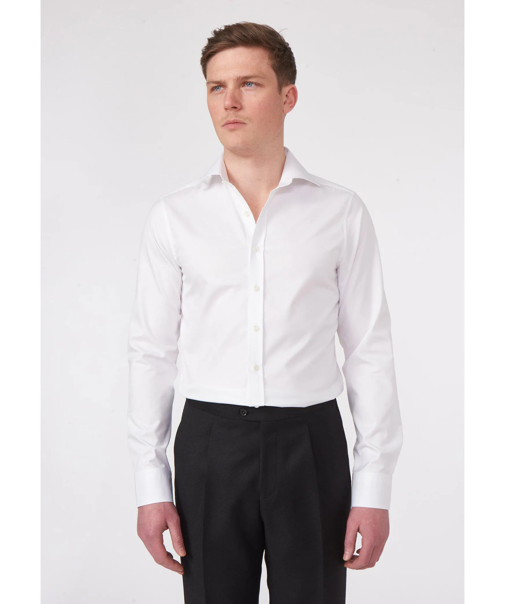 Slim Fit Cut Away Shirt