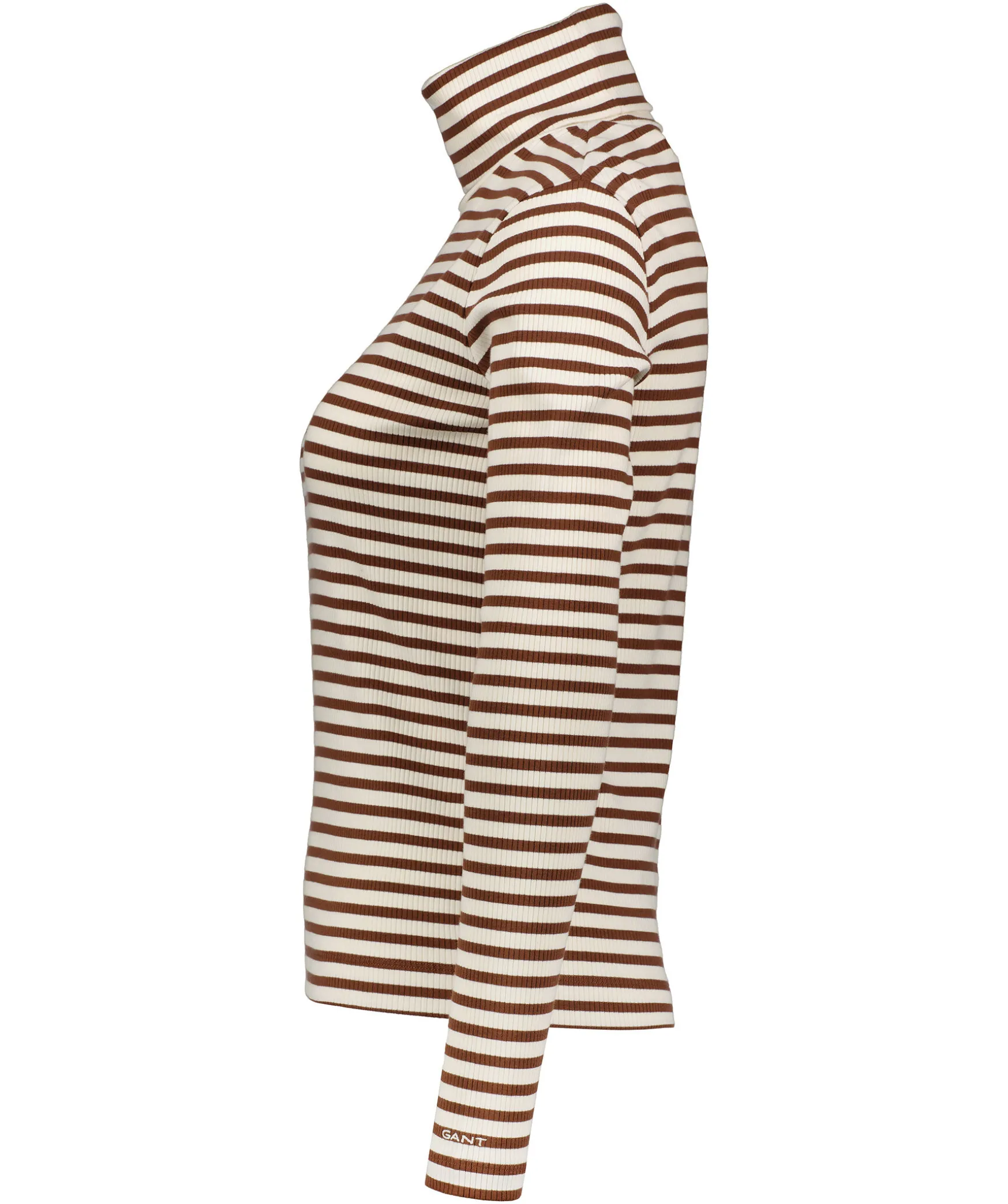 Slim Rib Turtleneck Top