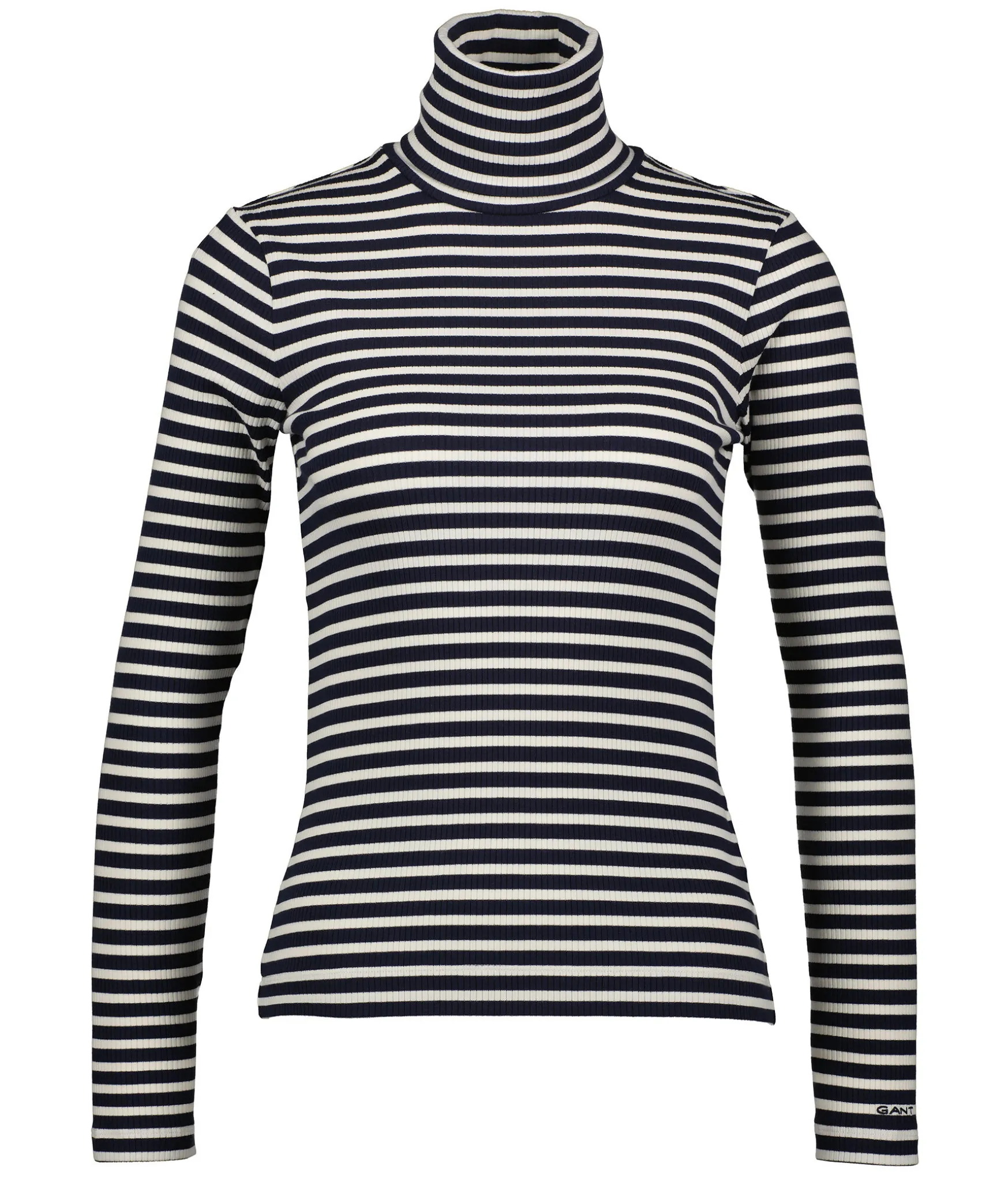 Slim Rib Turtleneck Top