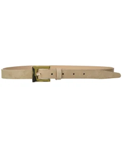 Slim Suede Belt