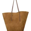 Soft Tulip Suede Tote