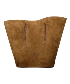 Soft Tulip Suede Tote