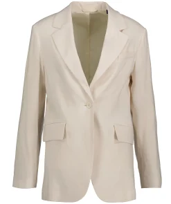 Stretch Linen Blazer