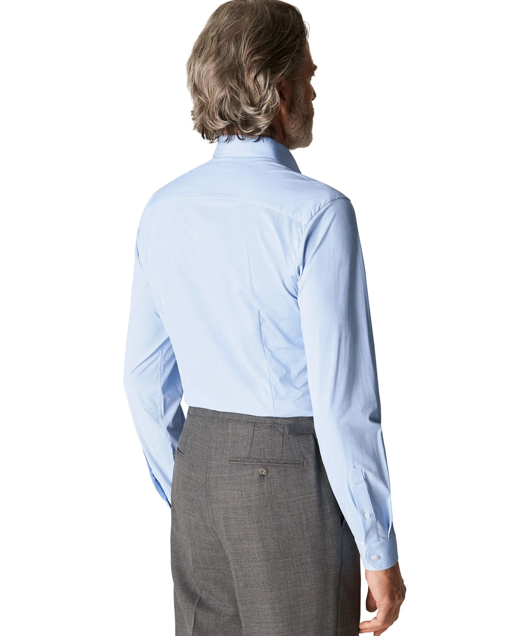 Stripe 4-Way Stretch Slim