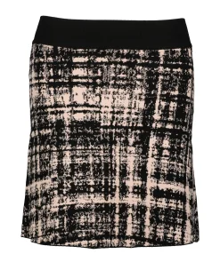Tendai Check Skirt