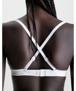 Unlined Lace Triangle Bra