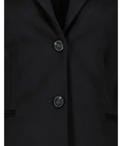 Wool Blend Tailored Coat